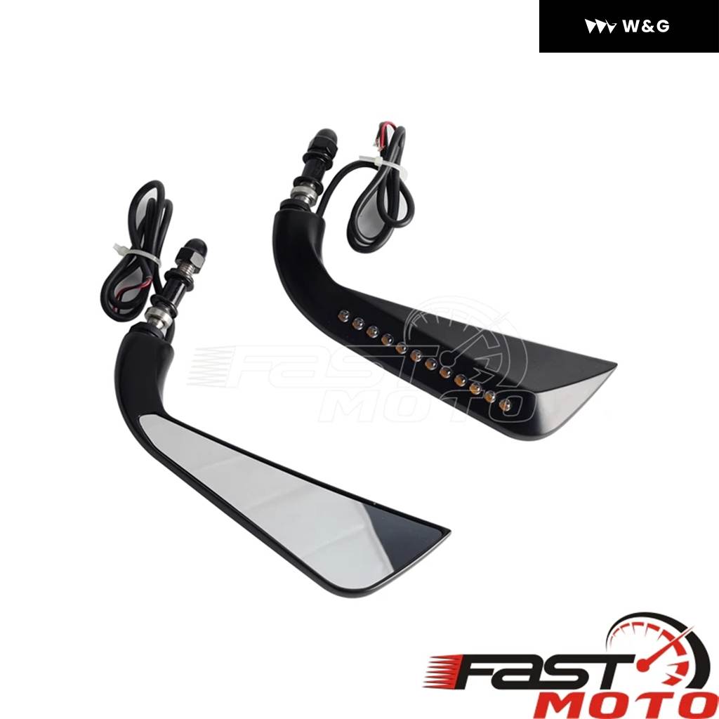 並行輸入品 オートバイ バイク バックミラー LEDフロントウィンカー ハーレー VROD VRSCF エレクトラグライド カスタム 90-14 オートバイ バイク バックミ_1