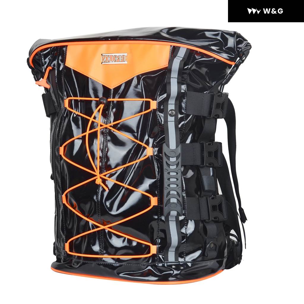 並行輸入品 40-65L 大容量 防水 オートバイ バイク シーシーバー バッグ ツーリング用 キャリア テールラックバッグ バックパック ハーレー ゴールドウィン