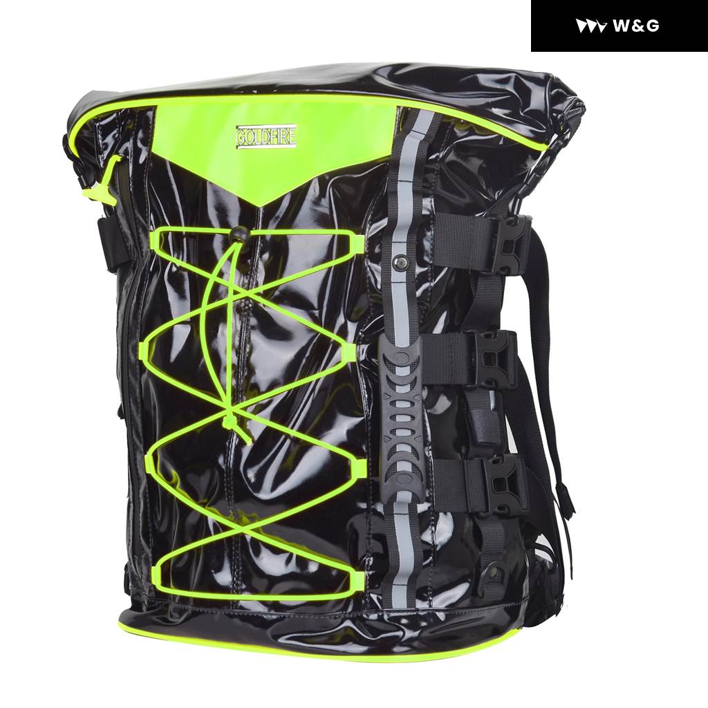 並行輸入品 40-65L 大容量 防水 オートバイ バイク シーシーバー バッグ ツーリング用 キャリア テールラックバッグ バックパック ハーレー ゴールドウィン