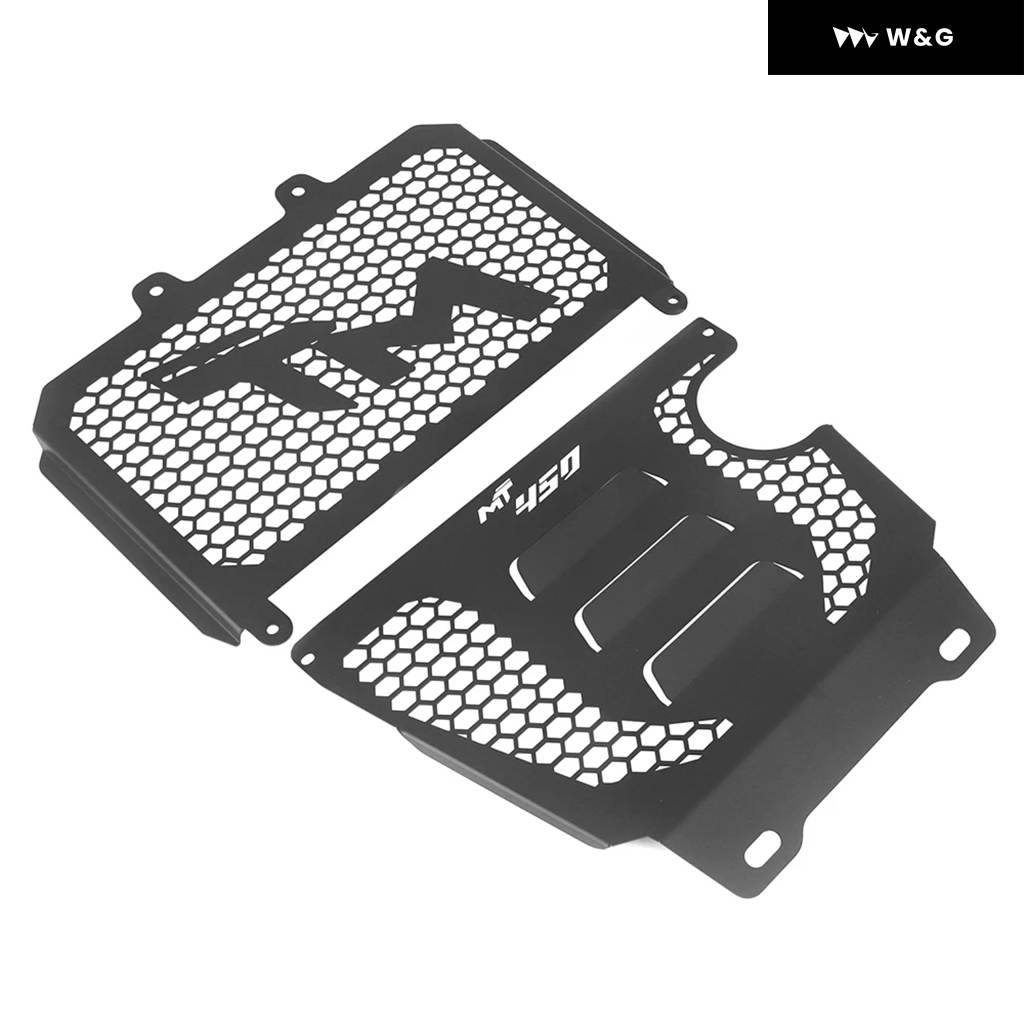 並行輸入品 オートバイ バイク エンジン ウォータータンク ラジエーター グリル オイルクーラー ガード カバー CFMOTO 450MT MT450 450 MT 450 2023以降の画像