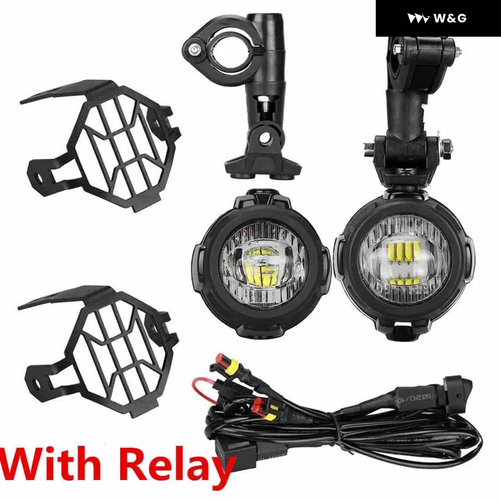 並行輸入品 R1200GS 40W オートバイ バイク LED フォグランプ 補助 アセンブリ BMW R1200GS F850GS F750GS F850GS 750GS 1250GS GS LC ADV LED ランプ_2
