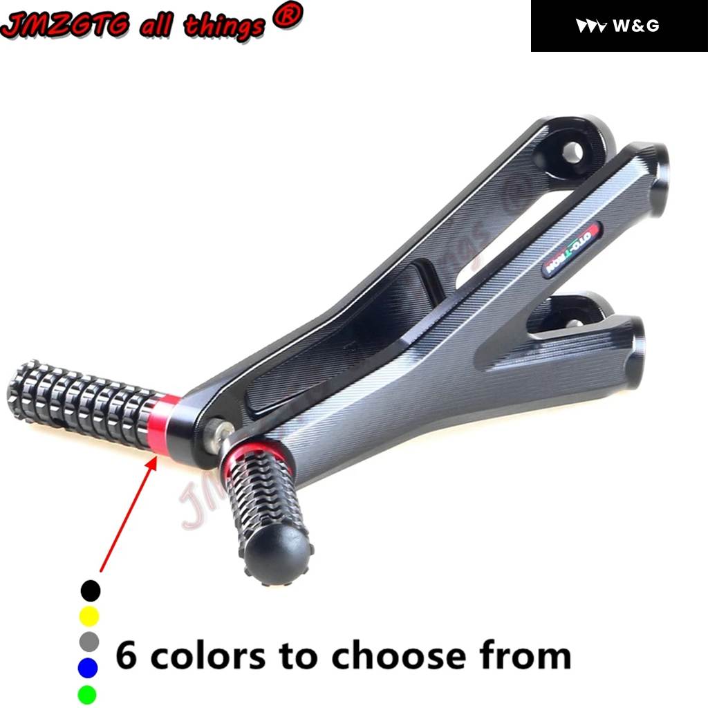 並行輸入品 オートバイ バイク CNCリア フットレスト ブラケット キット フットペグ レスト アセンブリ ホンダ CBR65_1