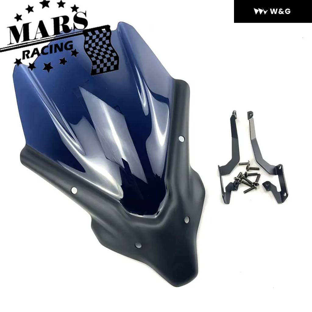 並行輸入品  ヤマハ MT07 MT-07 FZ07 2021 2022 段落長さ オートバイ バイク 風防 ウィンドスクリーンの画像