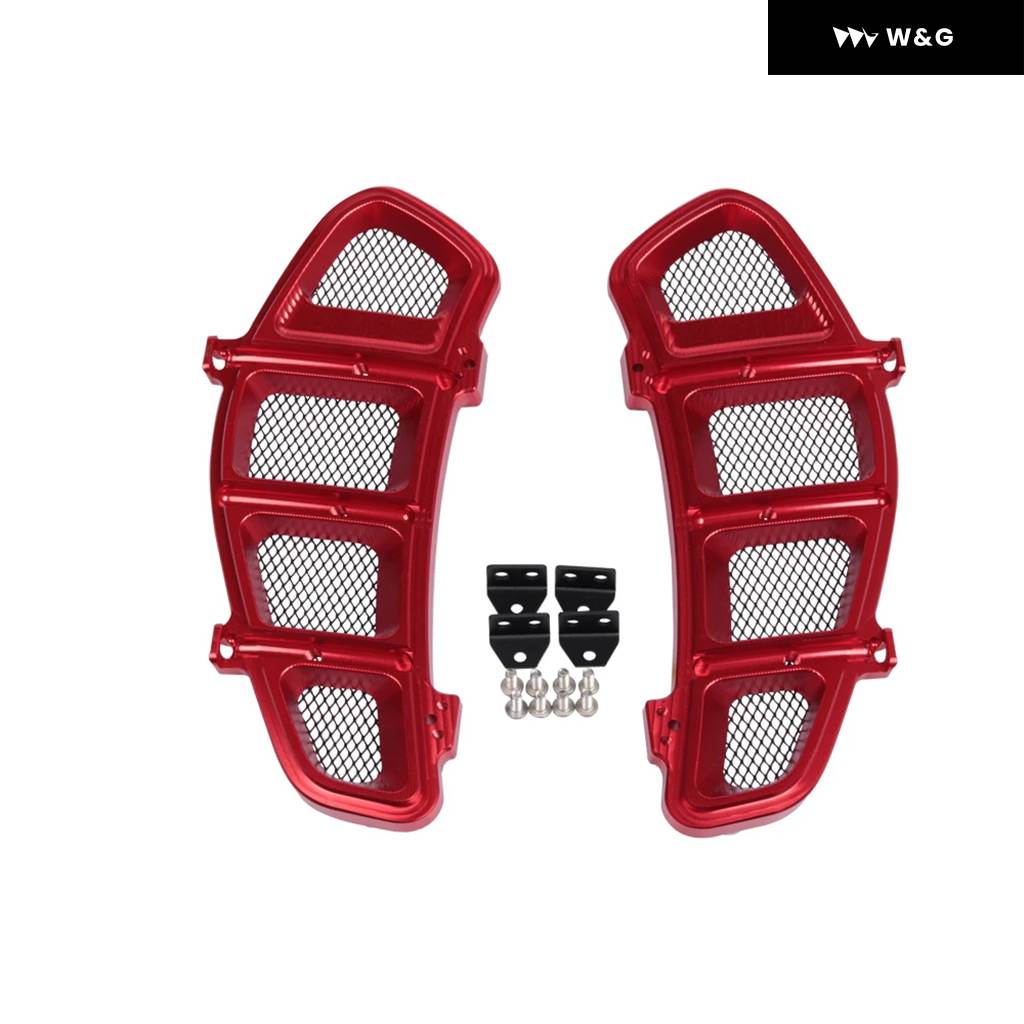 並行輸入品  VESPA GTS300 GTS250 2013 - 2020 アクセサリー 左 右 ラジエーター ガード グリルの画像