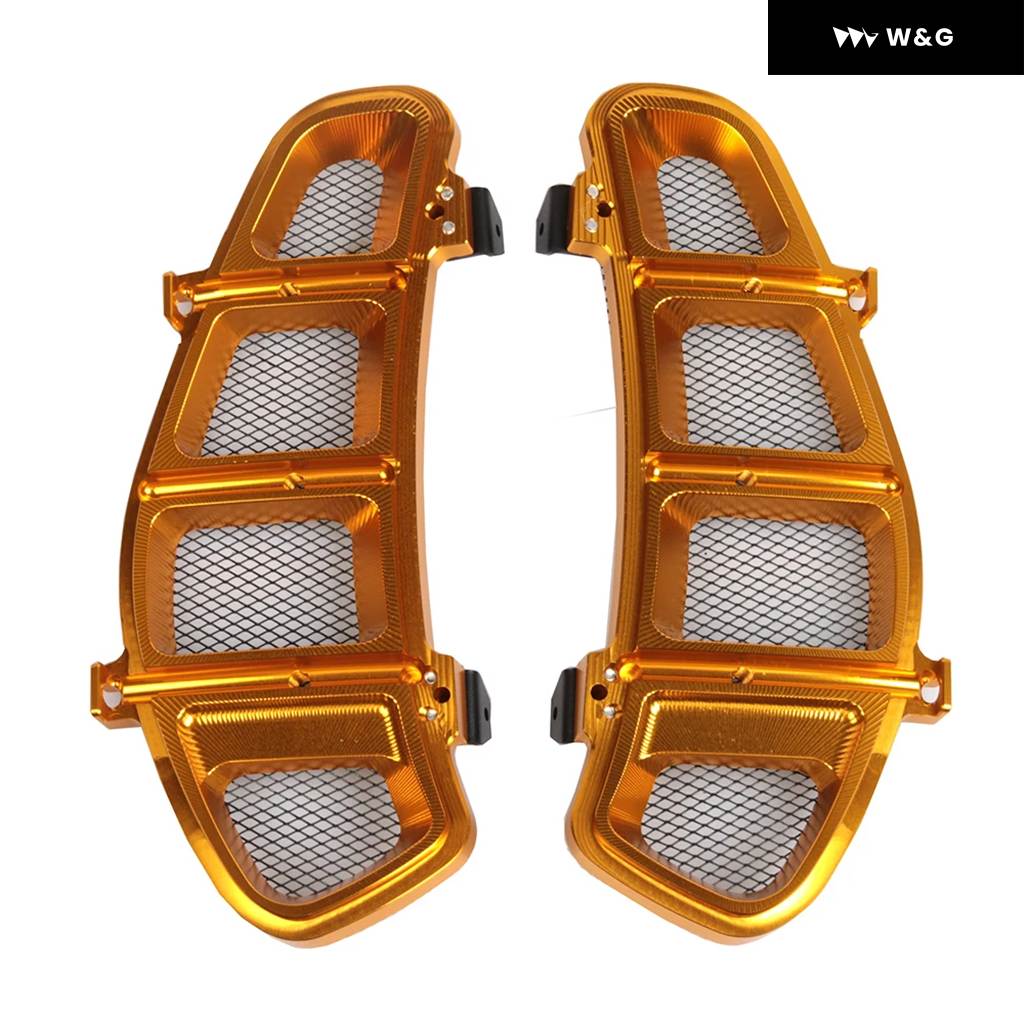 並行輸入品  VESPA GTS300 GTS250 2013 - 2020 アクセサリー 左 右 ラジエーター ガード グリルの画像