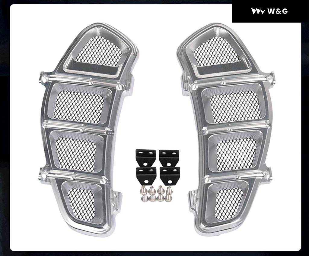 並行輸入品  VESPA GTS300 GTS250 2013 - 2020 アクセサリー 左 右 ラジエーター ガード グリルの画像