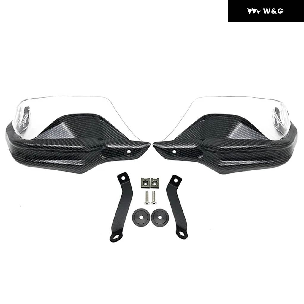 並行輸入品  2023 NC750X カーボン ハンドガード ハンドプロテクション ウィンドシールド ハンドガード カバー ホンダの画像
