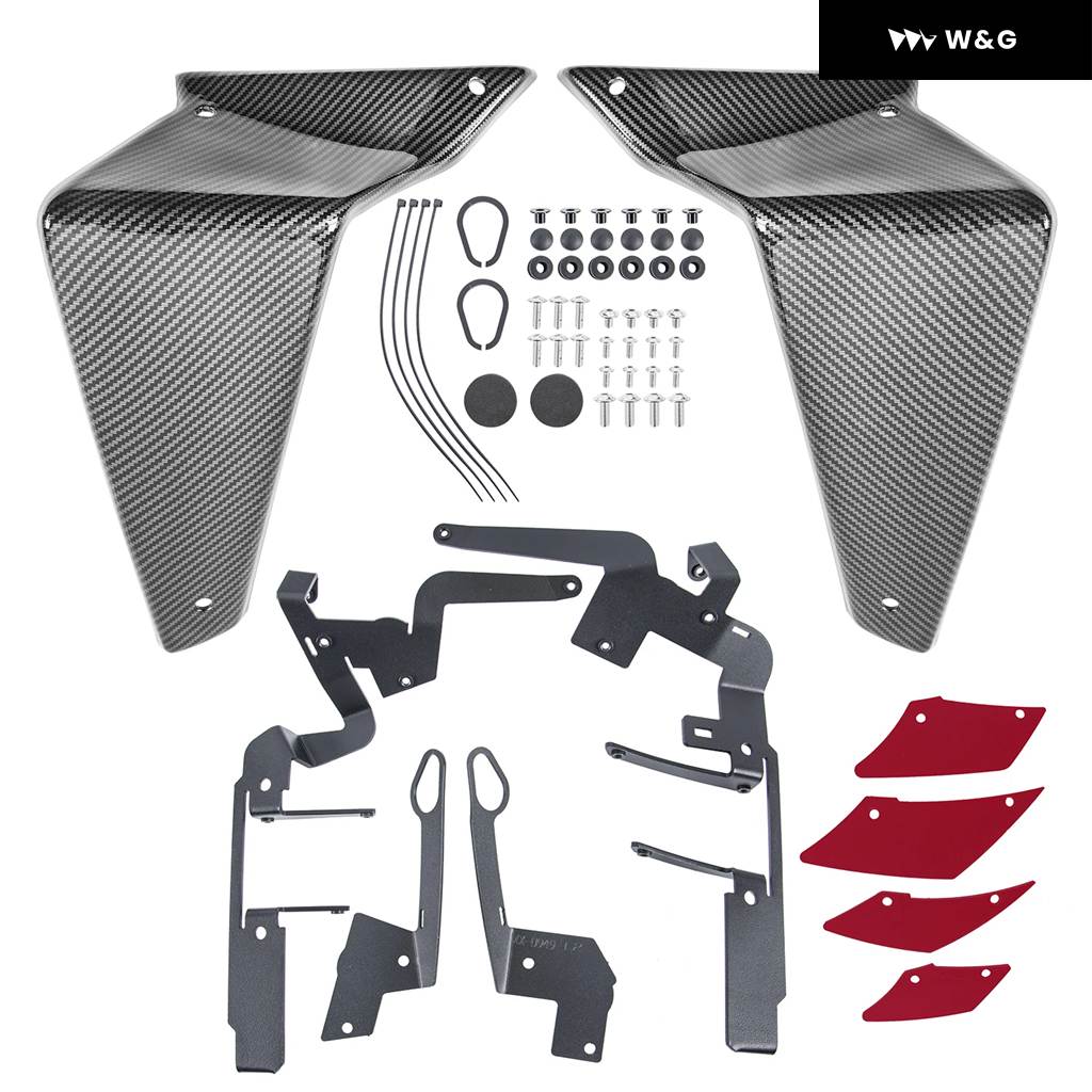 並行輸入品 ヤマハ MT-09 2021-23 MT09 サイドダウンフォース ネイキッドスポイラー 固定 ウィングレット フェ_9
