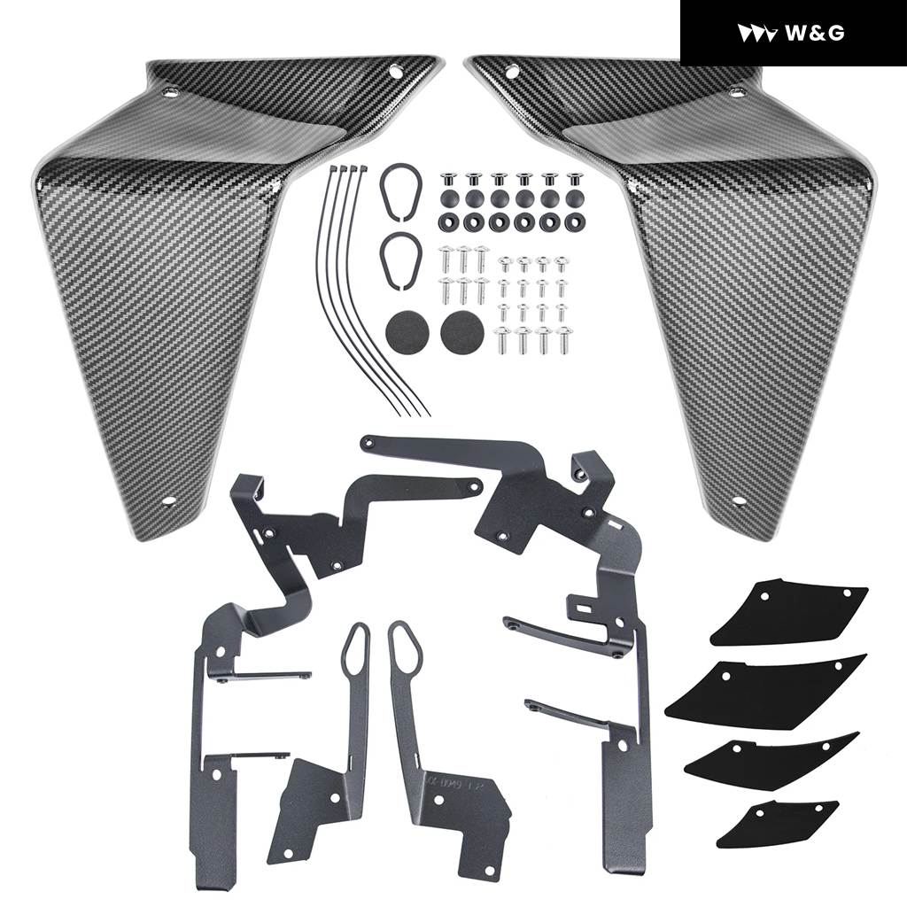 並行輸入品 ヤマハ MT-09 2021-23 MT09 サイドダウンフォース ネイキッドスポイラー 固定 ウィングレット フェ_10