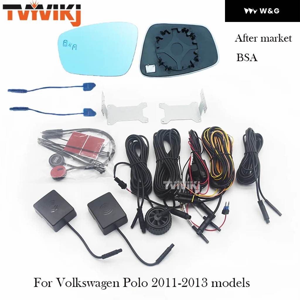 並行輸入品 TVYVIKJ サイドミラー ブルーガラスレンズ ブラインド スポット システム BSA VW VOLKSWAG P_4