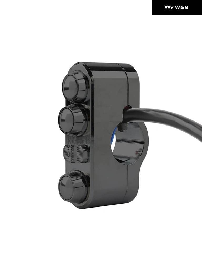 並行輸入品  1X オートバイ バイク 1インチ 25MM ハンドルバー コントロール スイッチ ホーンライト ウィンカー スターの画像