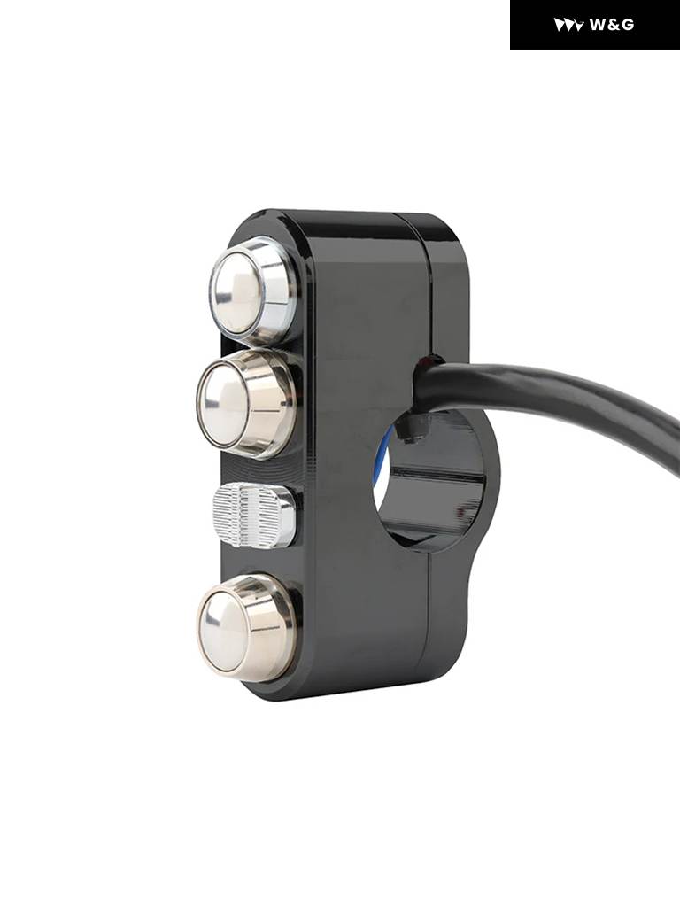 並行輸入品  1X オートバイ バイク 1インチ 25MM ハンドルバー コントロール スイッチ ホーンライト ウィンカー スターの画像