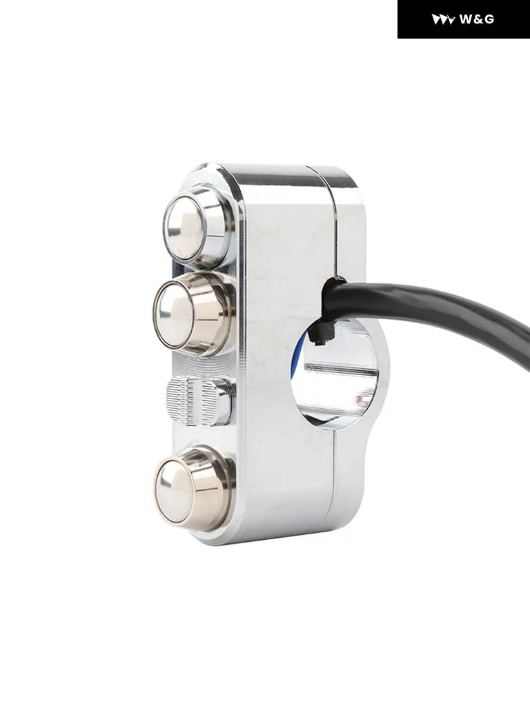 並行輸入品  1X オートバイ バイク 1インチ 25MM ハンドルバー コントロール スイッチ ホーンライト ウィンカー スターの画像
