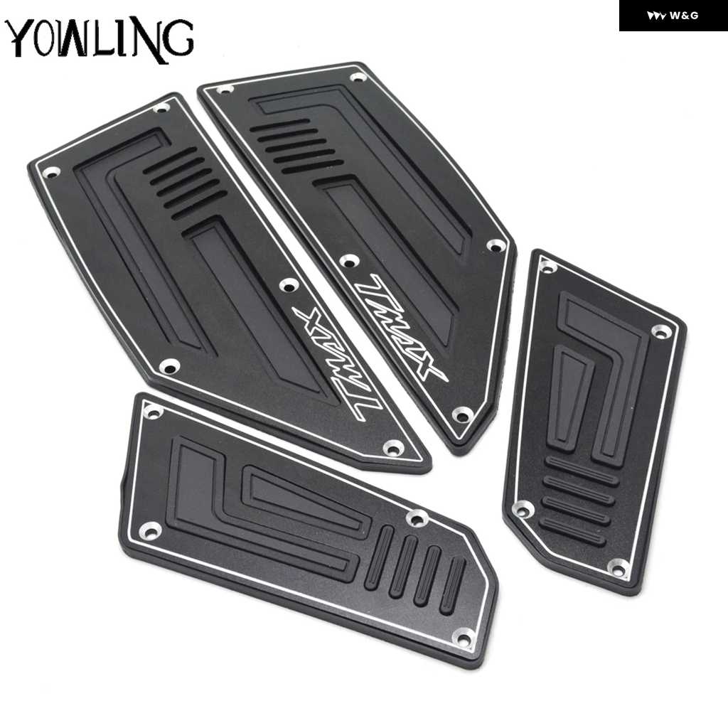 ブランド登録なし - 並行輸入品自動二輪車 自動二輪車 付属品 フットボード 足つき フットペグ 本塁 パッド ヤマハ TMAX530 T-MAX 530 XP530 2012-16