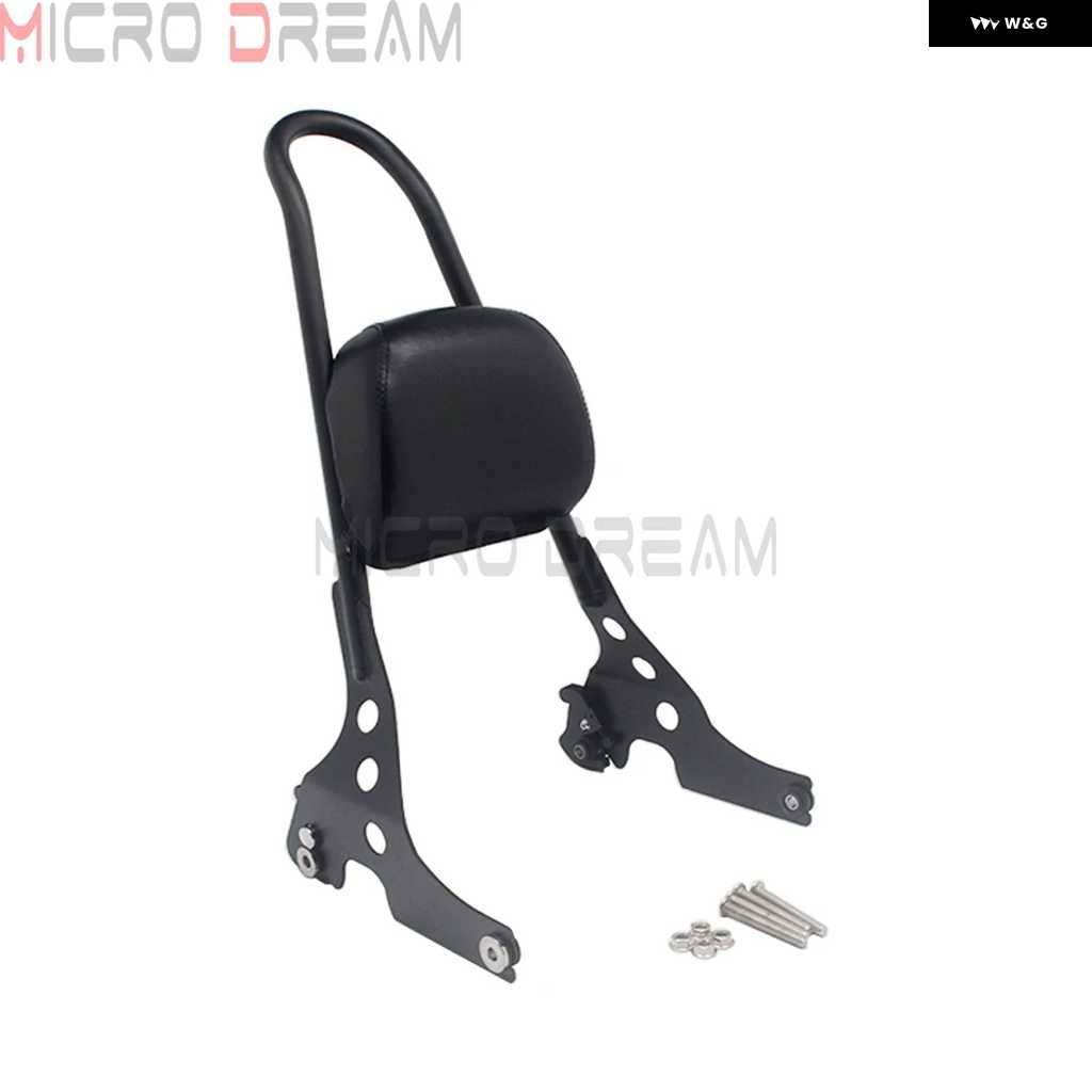 並行輸入品シーシーバー バックレスト パッド ラゲッジラック ハーレー スポーツスター XL883 XL1200 C/N/R 48 72 1200アイアンスーパーロー カスタム_2