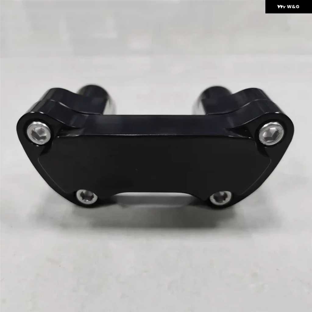 並行輸入品3.5インチ ハンドルバー ライザー+トップクランプ1インチバーキット スポーツスター XL ソフテイル ダイナ_1