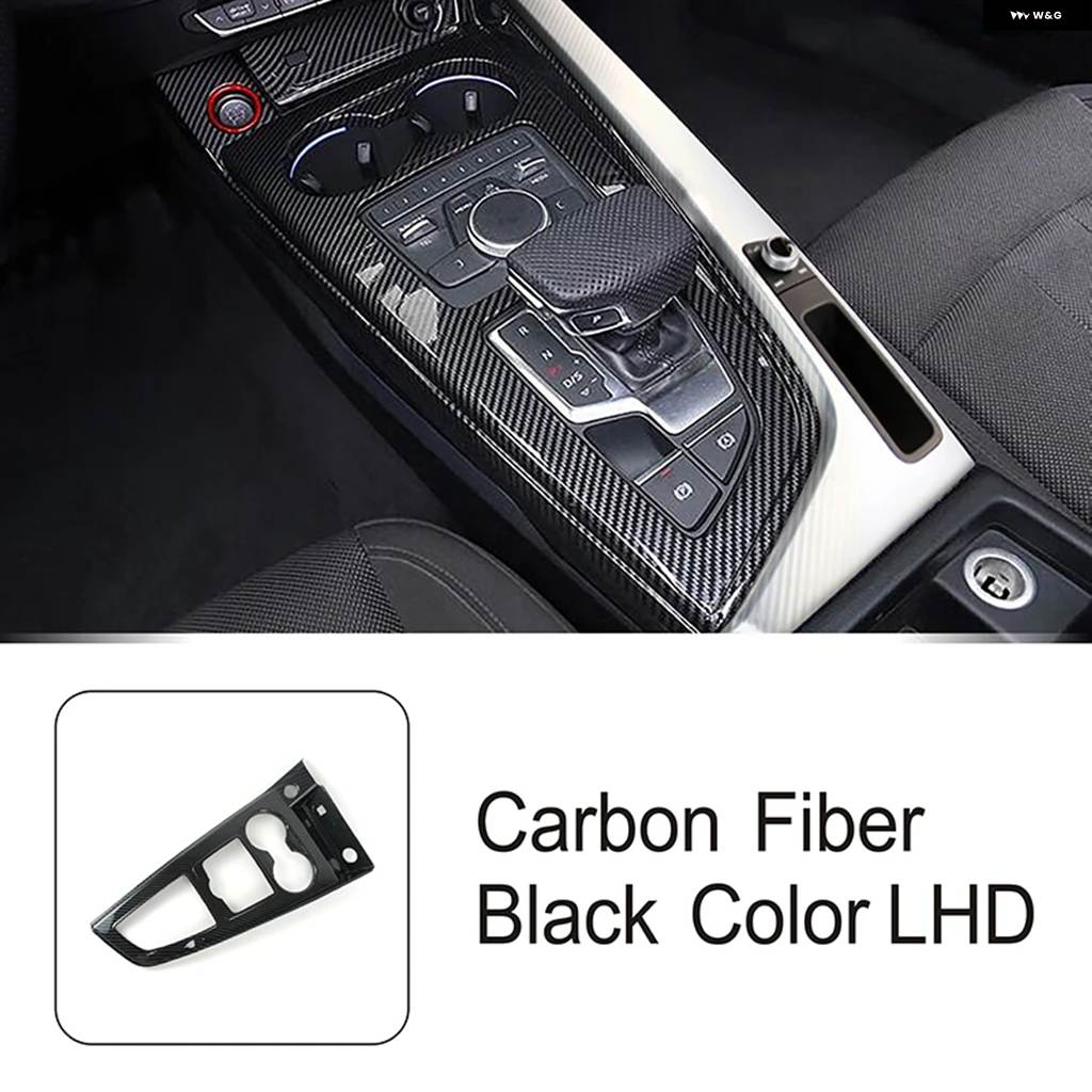 並行輸入品カーボンカラーセンター コンソール ギア シフト フレーム
