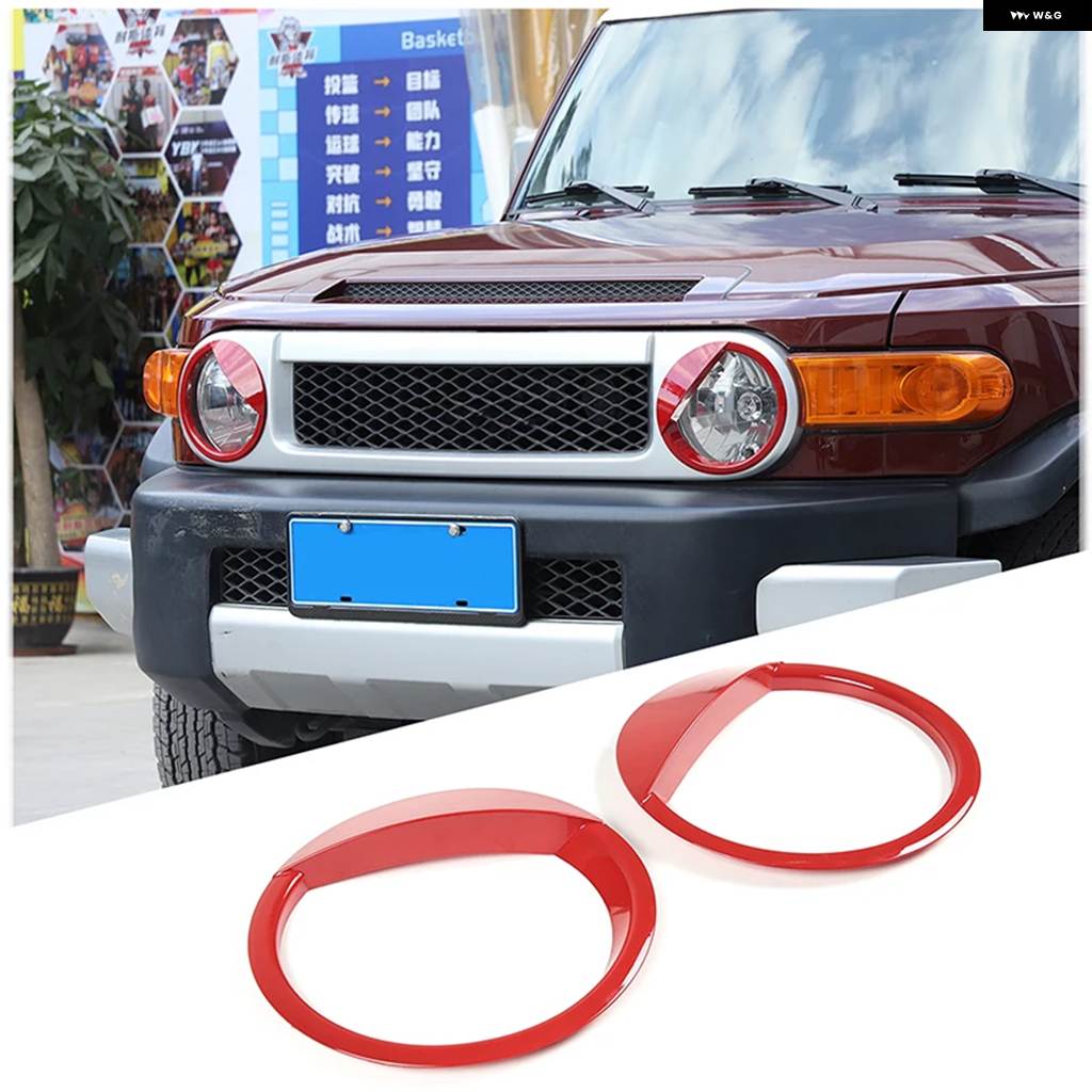 並行輸入品トヨタ FJ クルーザー 2007-2021 内装 ABS レッド カー
