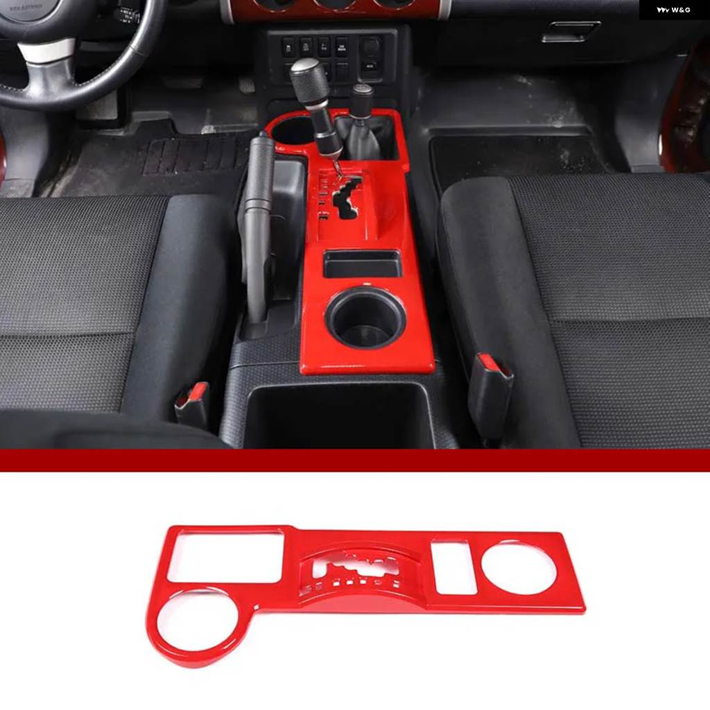 並行輸入品トヨタ FJ クルーザー 2007-2021 内装 ABS レッド カー