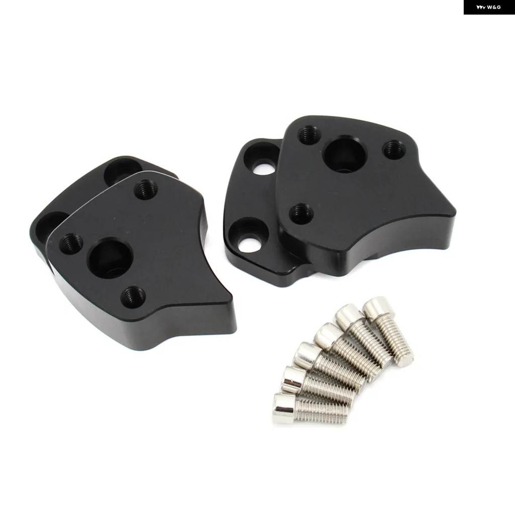 並行輸入品2001-05 ヤマハ FJR1300 FJR 1300 オートバイ ハンドルバー ライザー高さアップ アダプター クランプ25MM ハンドルバー ライザーの画像