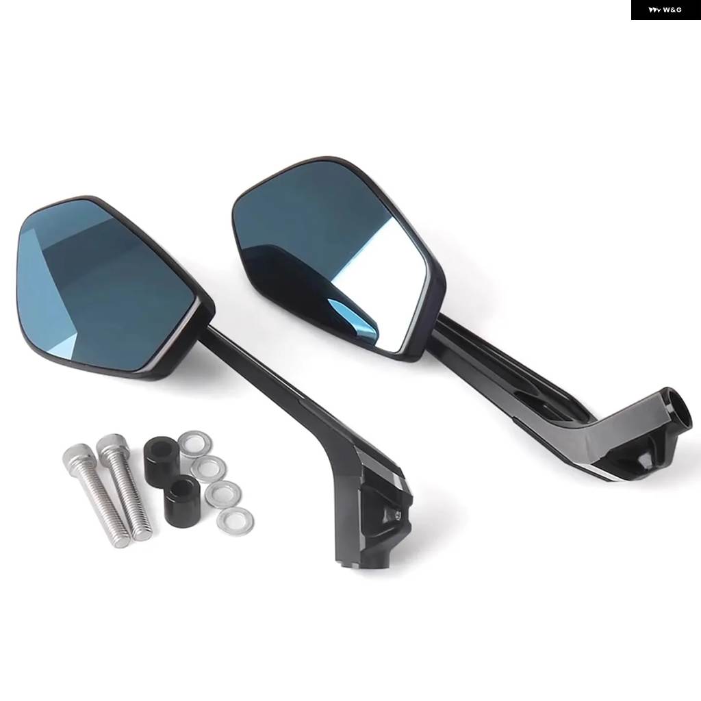 並行輸入品BMW R1200GS R1250GS R1300GS ADV バックミラー 合金 広視野角 防眩 バイク アクセサリー_2