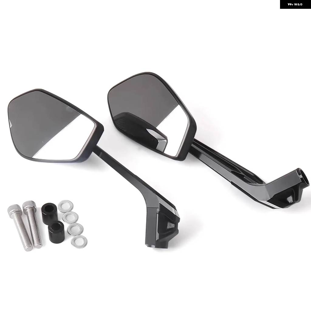 並行輸入品BMW R1200GS R1250GS R1300GS ADV バックミラー 合金 広視野角 防眩 バイク アクセサリー_4