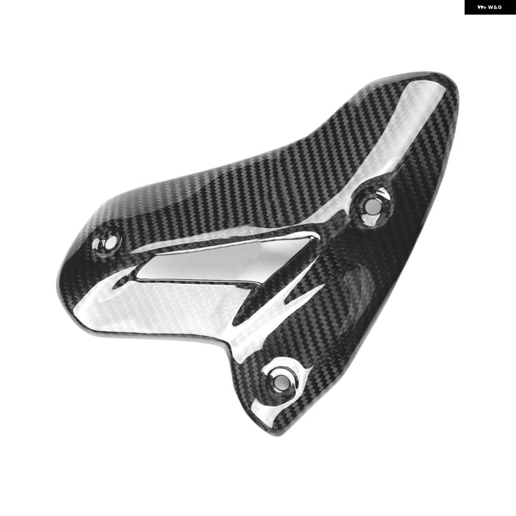 並行輸入品ドゥカティ モンスター 937 950 2021-23 バイク カーボン エキゾースト ヒートシールド 専用アクセサリー_2