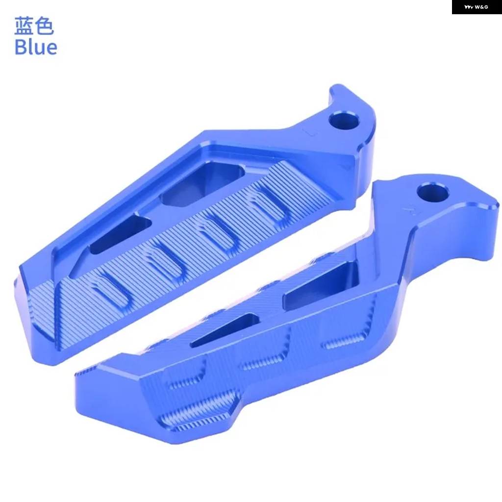 並行輸入品ヤマハ XMAX 400/300/250/125 バイク リアパッセンジャー フットレスト CNC リア フットペグ ペダル アクセサリーパーツの画像
