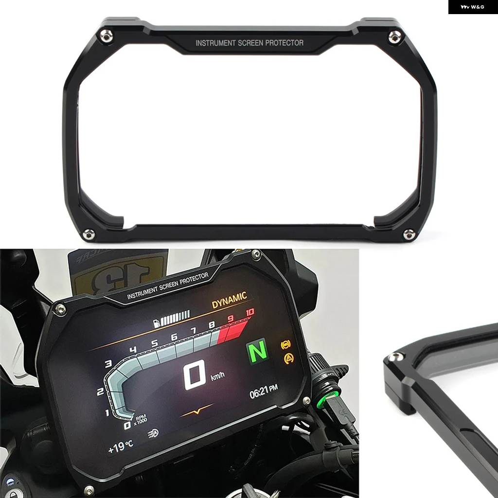 並行輸入品 アルミ バイク メータースクリーン プロテクター フレーム カバー BMW F850GS F750GS R1200GSの画像