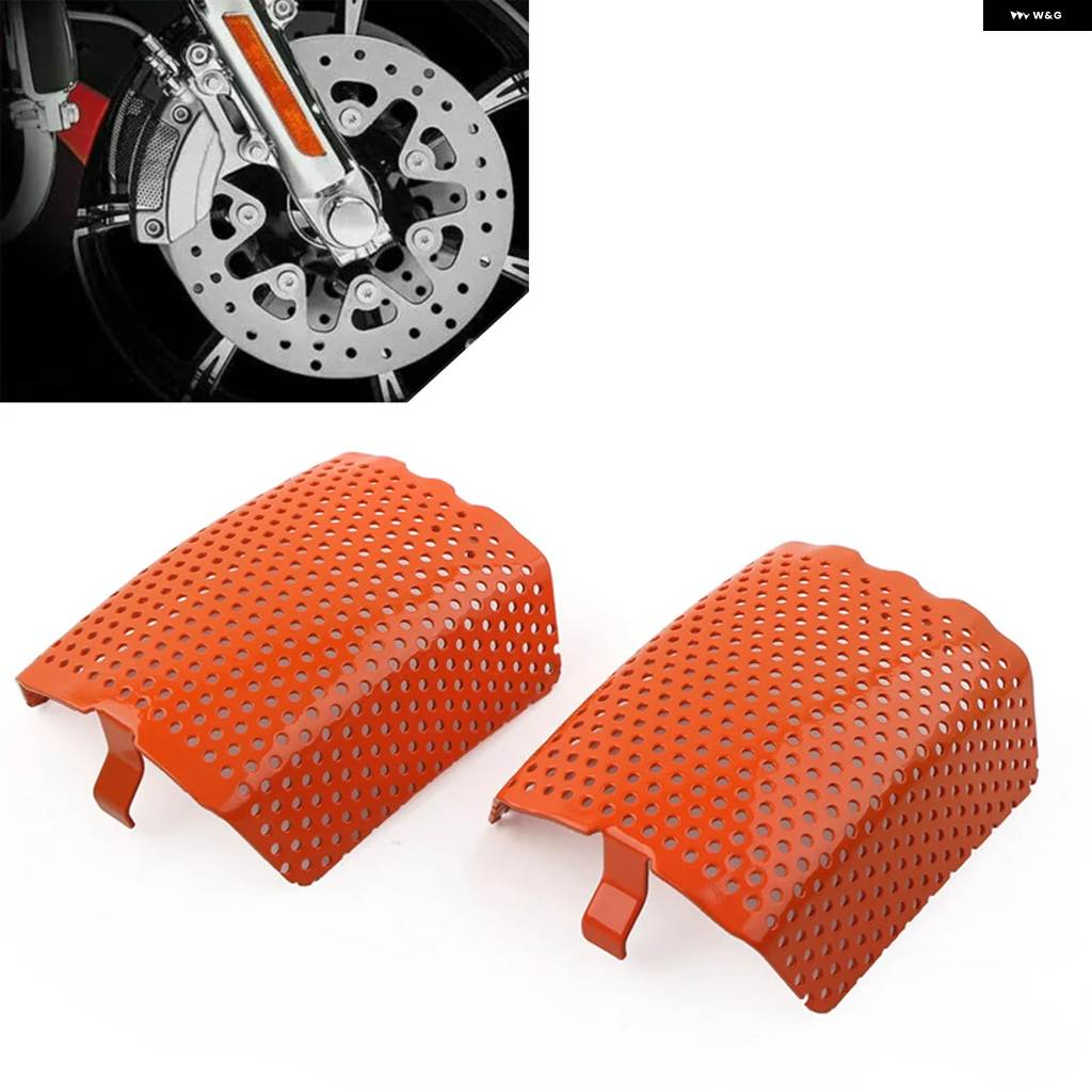 並行輸入品 2個 バイク フロント キャリパー スクリーンインサート ハーレー ダビッドソン V-ROD 2006-2019 ツーの画像