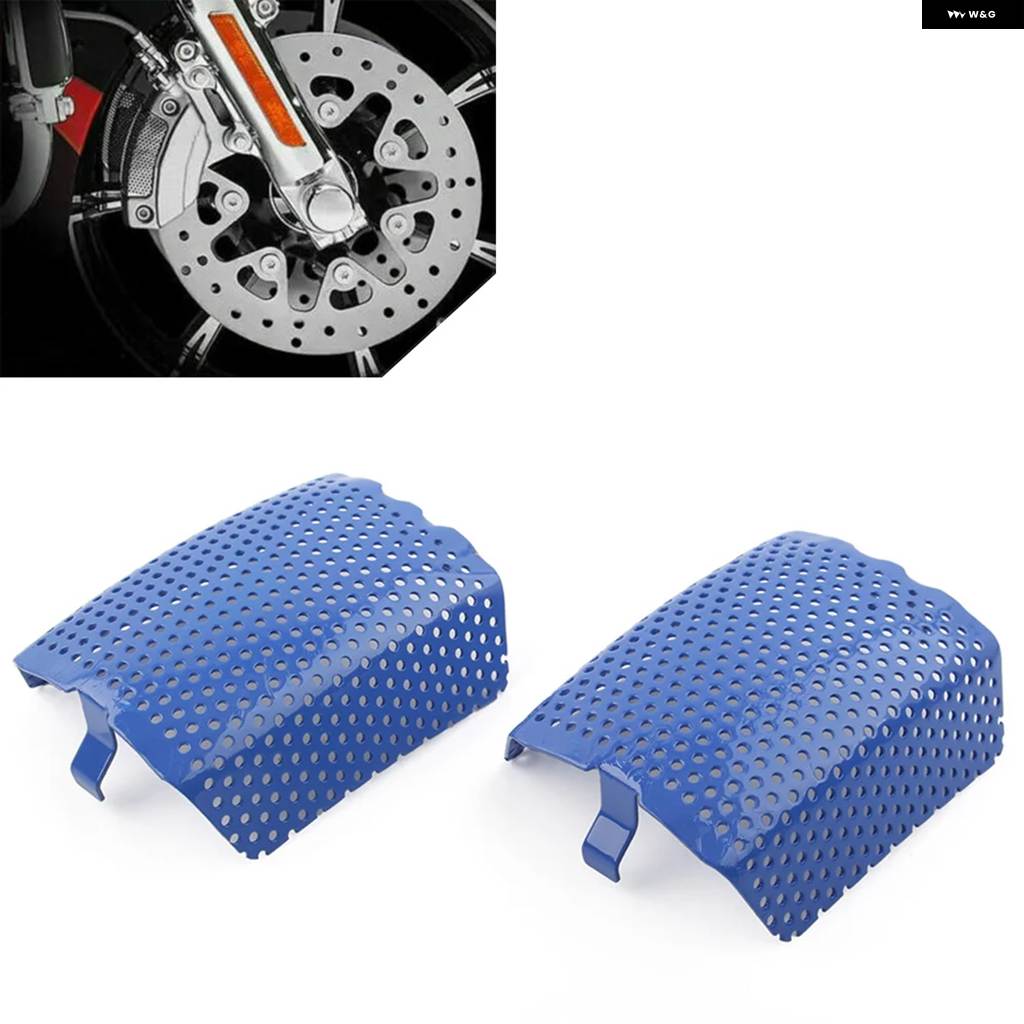 並行輸入品 2個 バイク フロント キャリパー スクリーンインサート ハーレー ダビッドソン V-ROD 2006-2019 ツーの画像