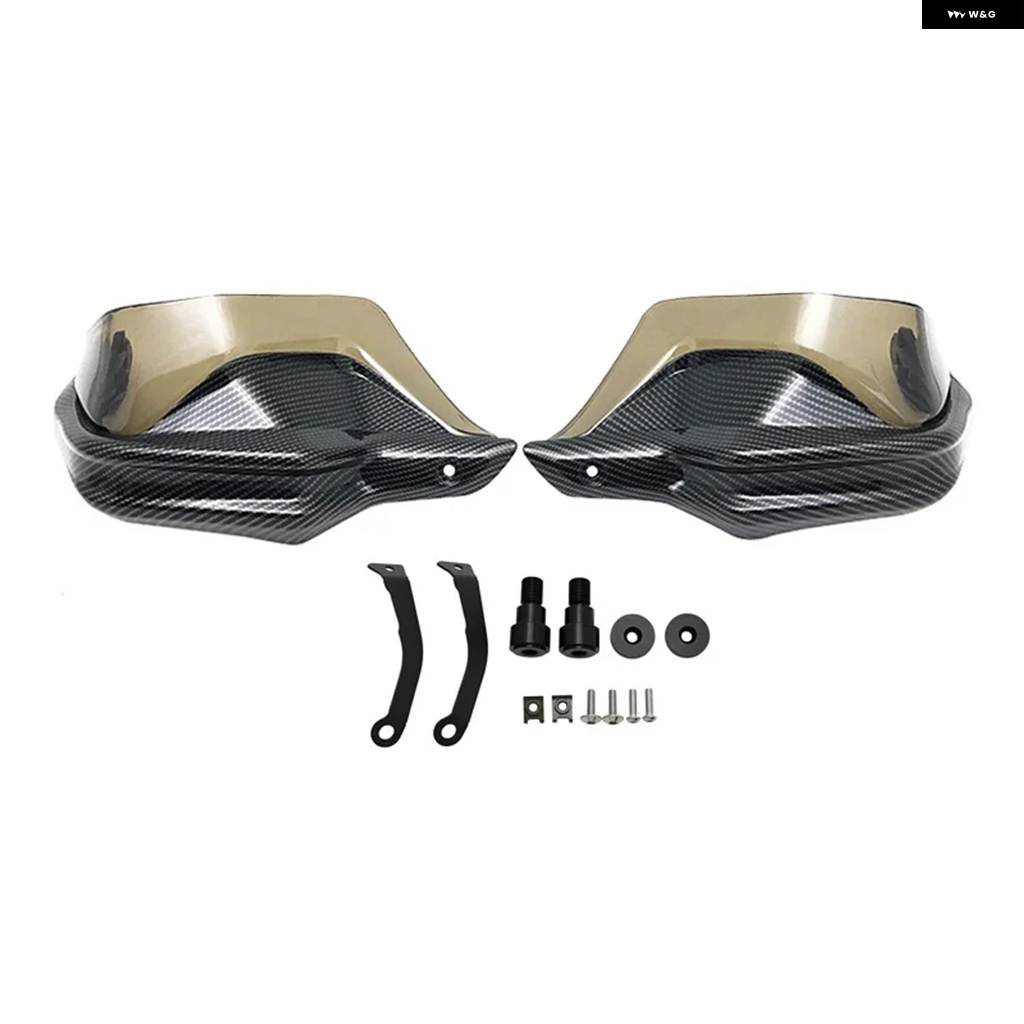 並行輸入品ヤマハ MT07 ハンドルバー ハンドガード MT-07 FZ07 2014-2024 バイク アクセサリー ハンドガード ウィンド ディフレクター ハンドル レバーの画像