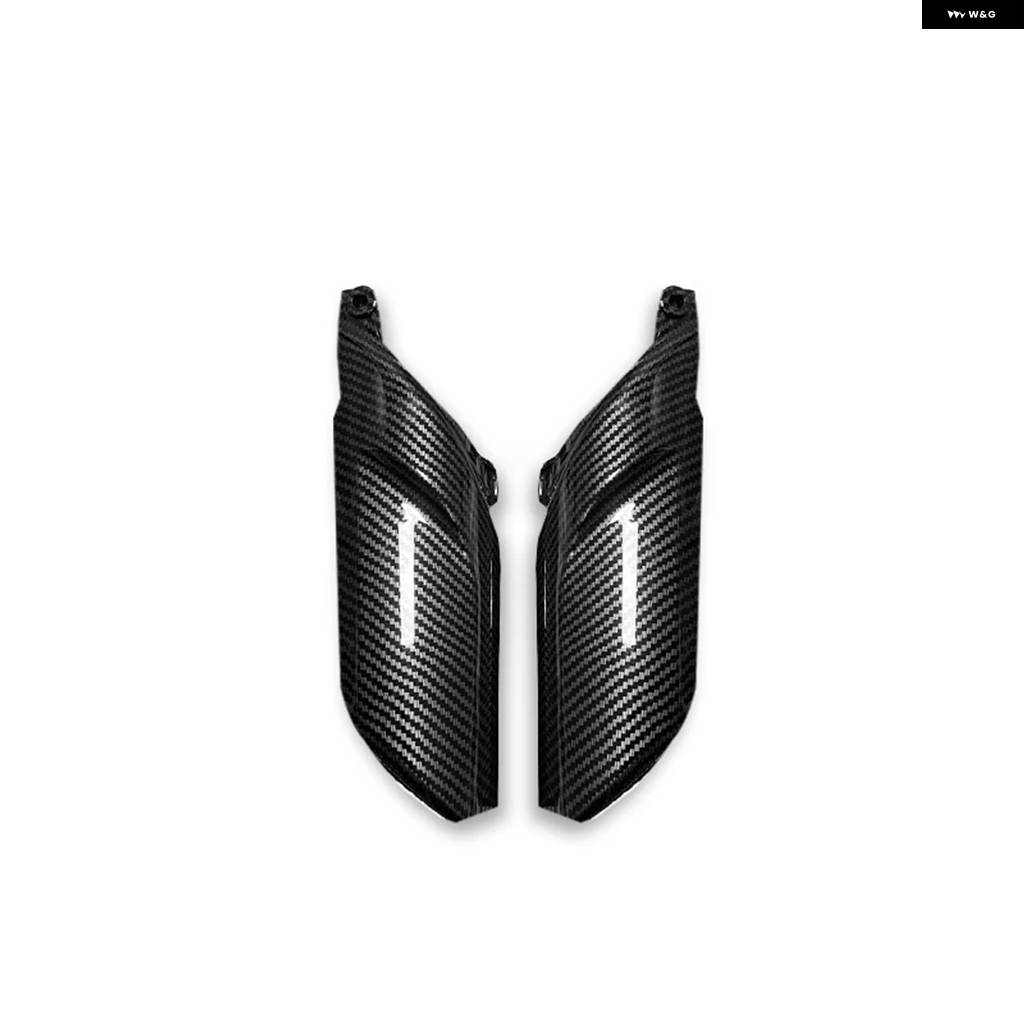 並行輸入品ER 6N バイク アクセサリー フロントホイールフェンダー サスペンション フォーク ショックカバー ガード フェアリング カワサキ ER-6N ER6Nの画像