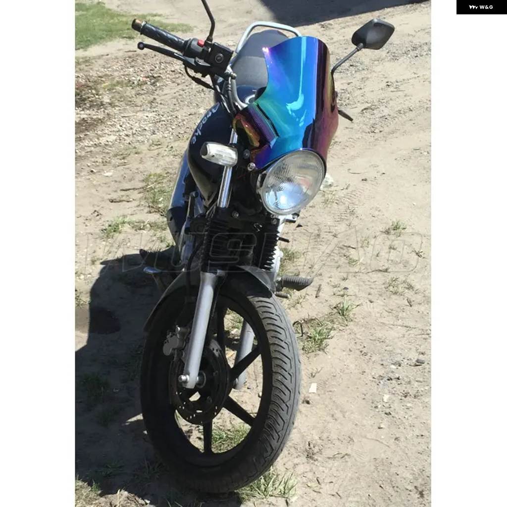 並行輸入品フロントガラス スクリーン 1983-2007 カワサキ ZEPHYR ZR 250 400 550 750 1100 A B C BALIUS XANTHUS ヘッドライト サイド マウント_4