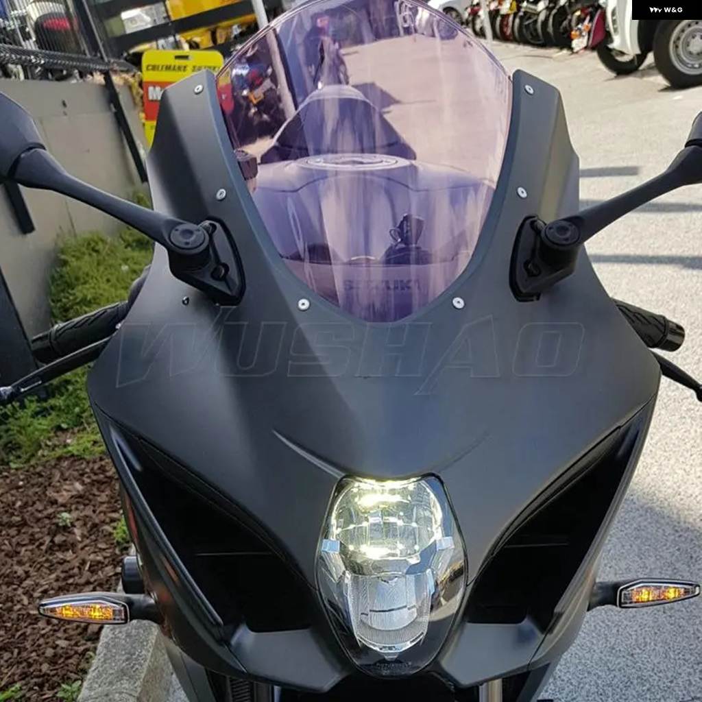 並行輸入品オートバイ ダブルバブル ウィンドシールド ウィンドスクリーン スクリーン 2017-21 スズキ GSX-R1000 GSXR1000 GSX-R GSXR 1000 K17