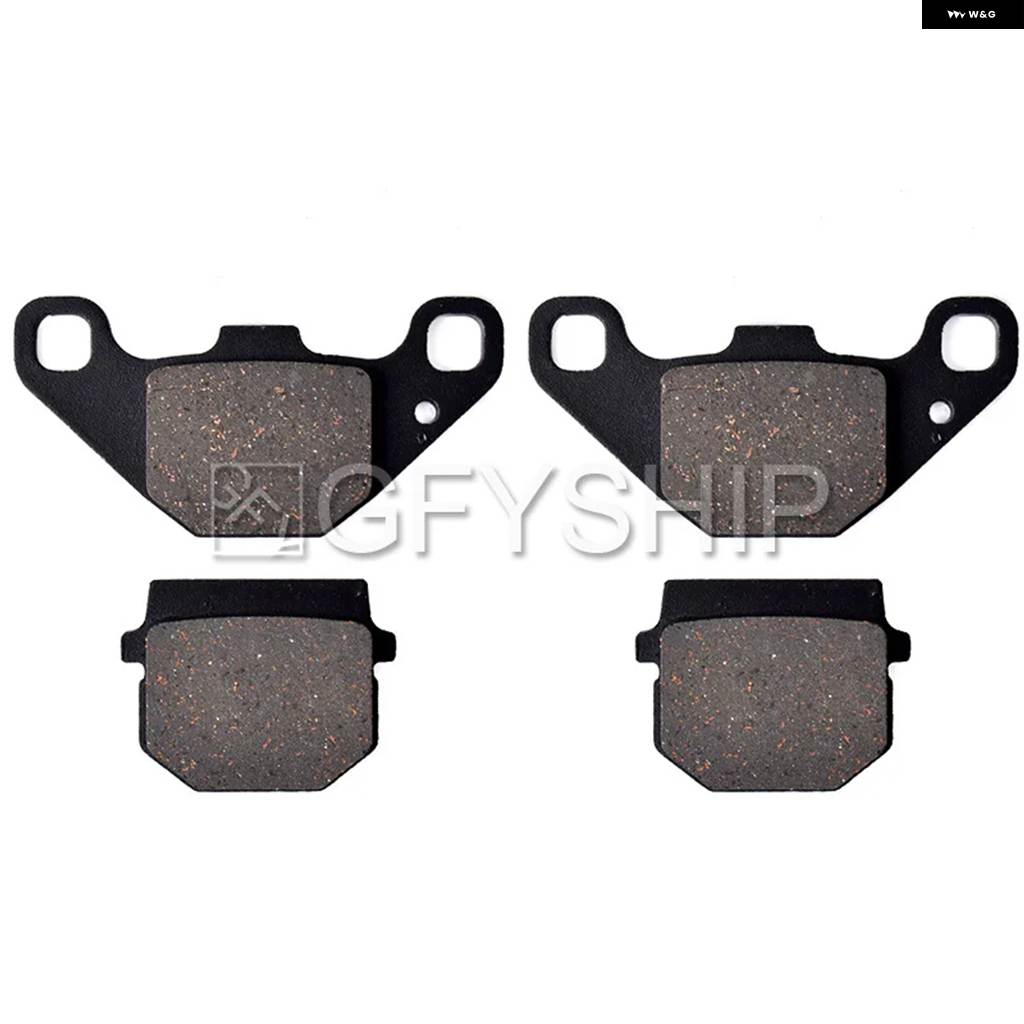 並行輸入品ADLY 300 UTILITY 2006 300 CRUSADER QUAD 2005 2006 2007 オートバイ フロントリア ブレーキ パッド ブレーキディスクの画像