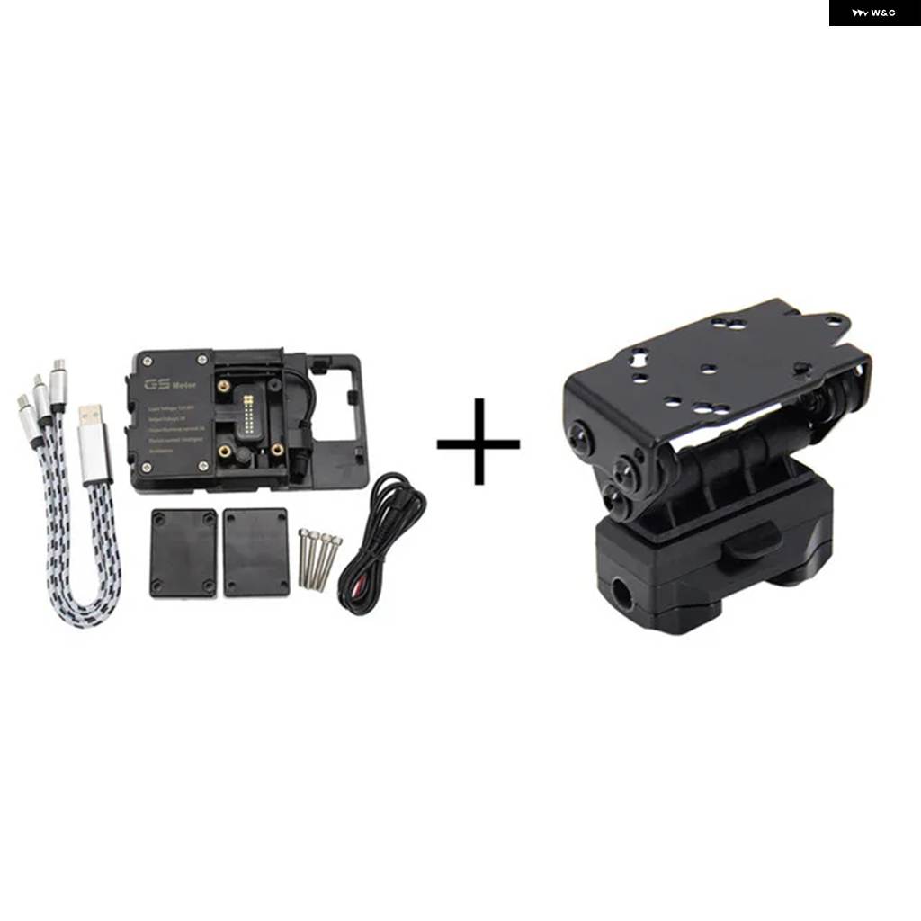 並行輸入品オートバイ GPS / スマートフォンナビゲーションGPSプレート ブラケット アダプター ホルダー ホンダ CB500X X CB500 X 2018 2019 2020の画像