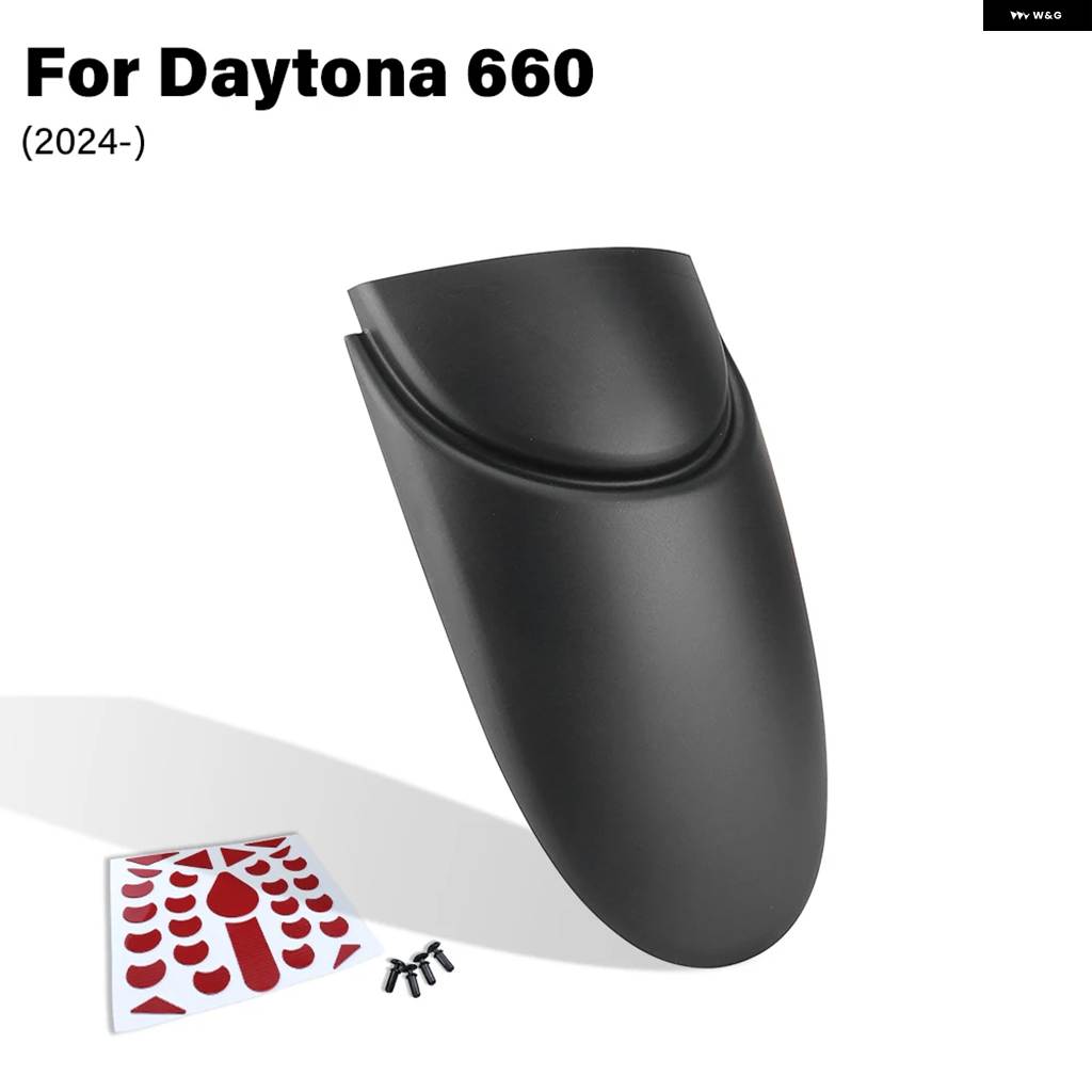 並行輸入品デイトナ 660 デイトナ 660 2024 2025 バイク フロントフェンダー マッドガード エクステンダー ハガーエクステンション スプラッシュガード_1