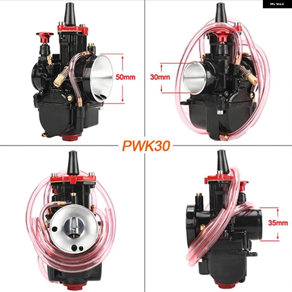 並行輸入品 PWK キャブレター 21 24 26 28 30 32 34 2T 4T 70CC 〜 350CC オートバイ パワージェット付き ヤマハ コソ ATV_6