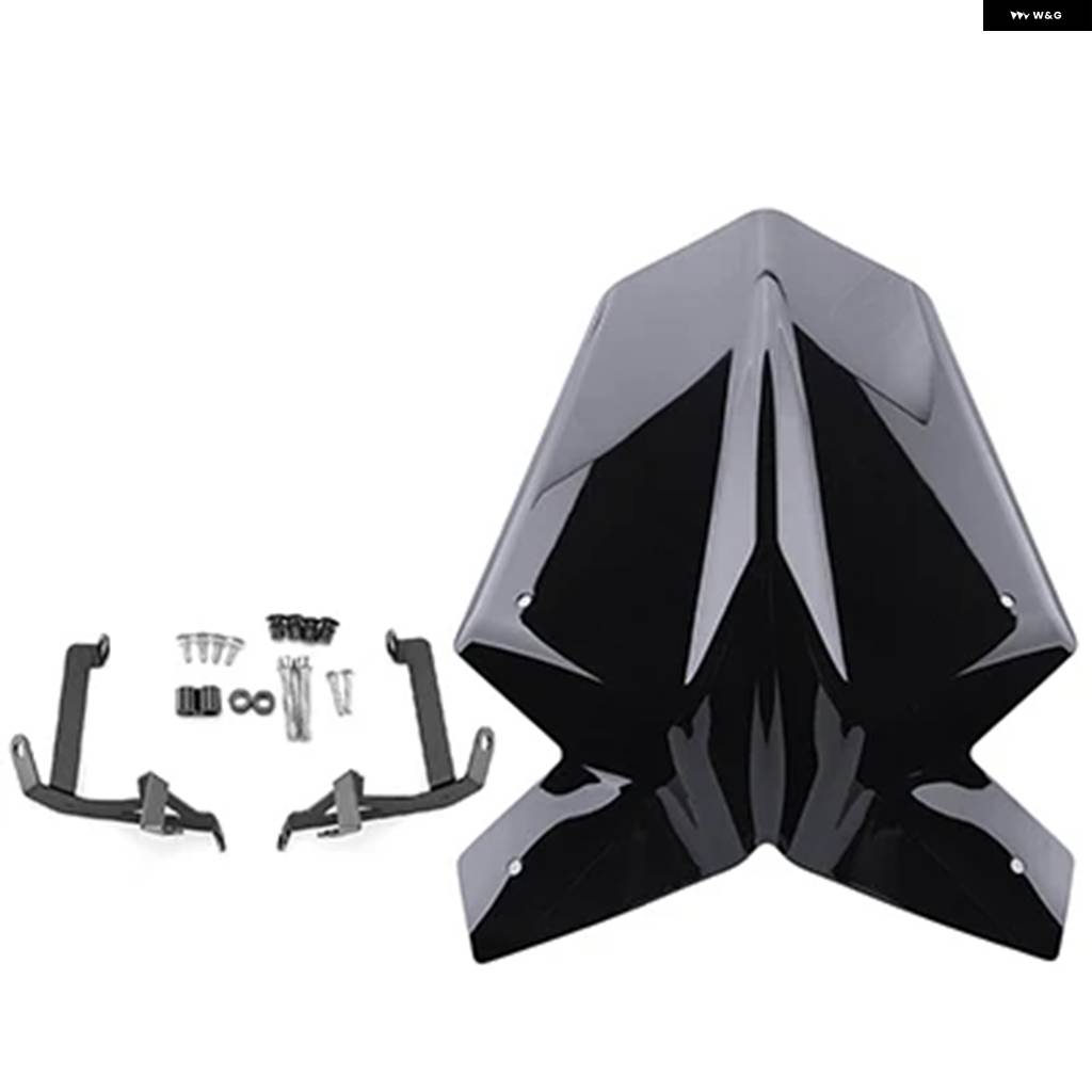 並行輸入品バイク 風防 ウィンド ディフレクター ウィンドスクリーン KTM DUKE 390 125 DUKE390 DUKE125 2017-23の画像