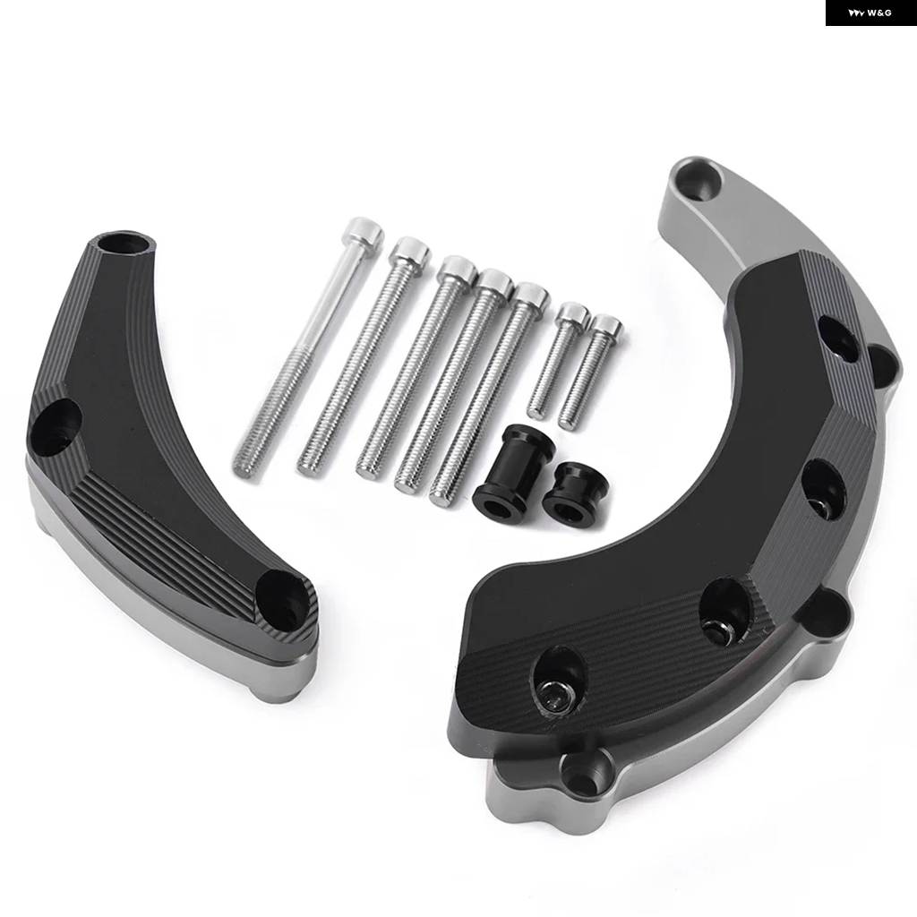 並行輸入品エンジン カバー ガード パッド クラッシュ プロテクター フレーム スライダー ヤマハ FZ09 FZ-09 2014-2020 FJ-09 MT09 トレーサー 900 GTの画像