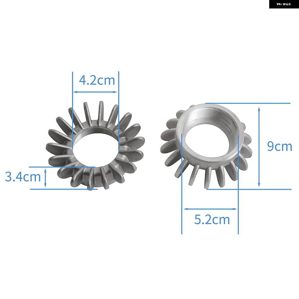 並行輸入品BMW R75 R80 R90 マニホールド ナット オートバイ 排気ヘッダーナット 52MM カフェレーサー アクセサリーの画像
