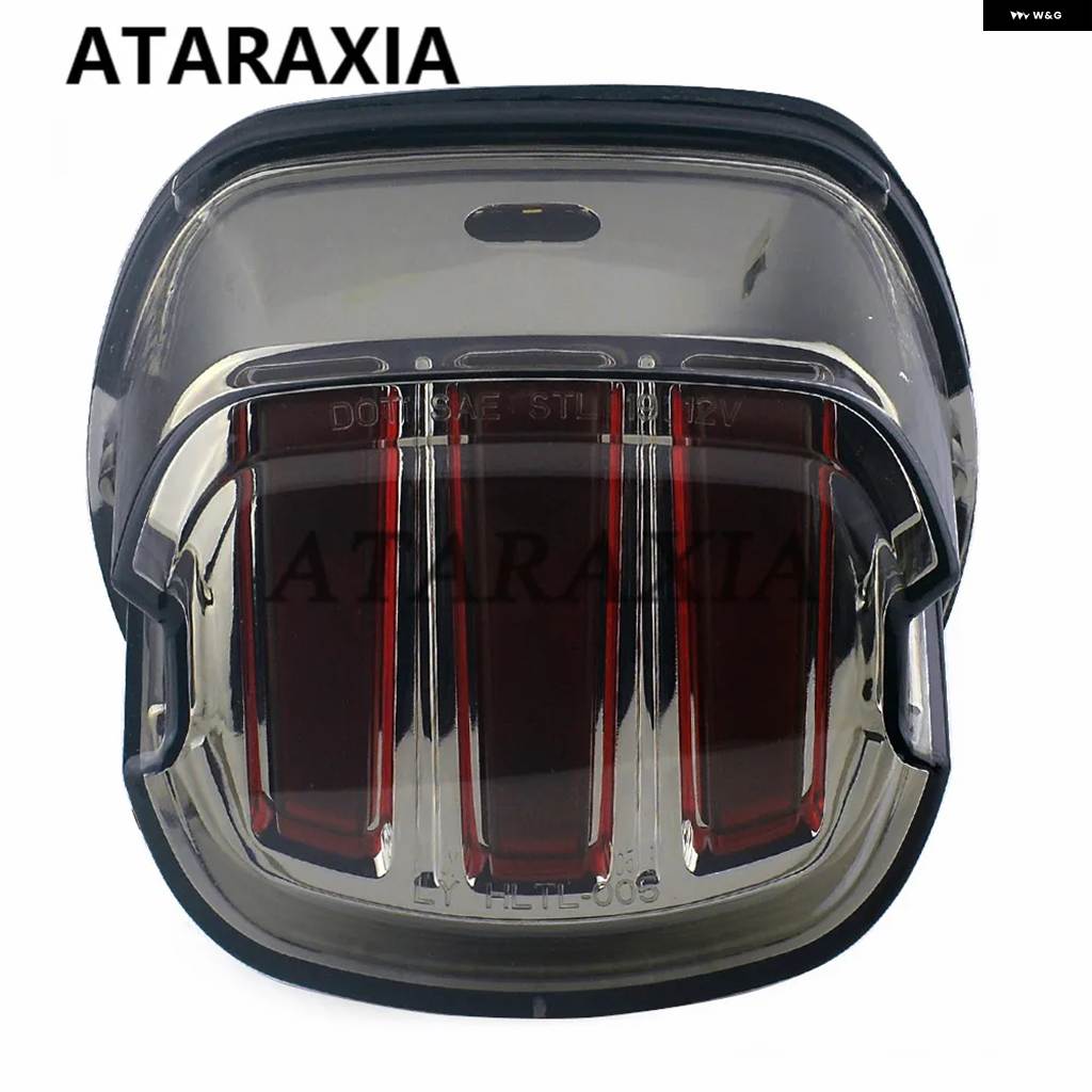 並行輸入品12V バイク オートバイ ライト リアフェンダーエッジ レッド LED ブレーキ テールライト バイク HARLE ツーリング スポーツスター ソフテイルの画像