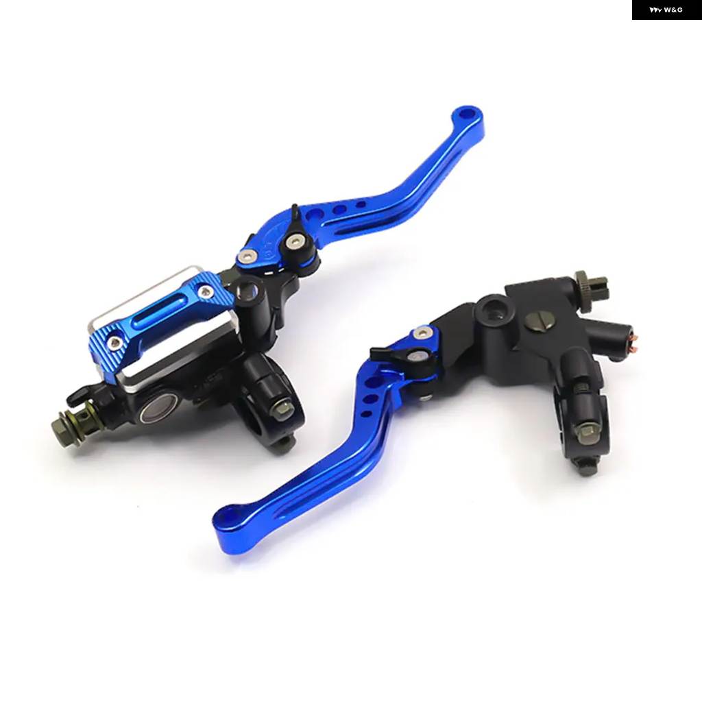 並行輸入品7/8 22CM オートバイ ハンドルバー レバー マスター シリンダー レバー 油圧 ブレーキ ポンプ クラッチハンドル リザーバーセット ホンダ_3