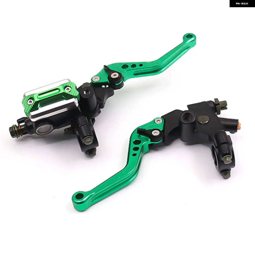 並行輸入品7/8 22CM オートバイ ハンドルバー レバー マスター シリンダー レバー 油圧 ブレーキ ポンプ クラッチハンドル リザーバーセット ホンダ_4