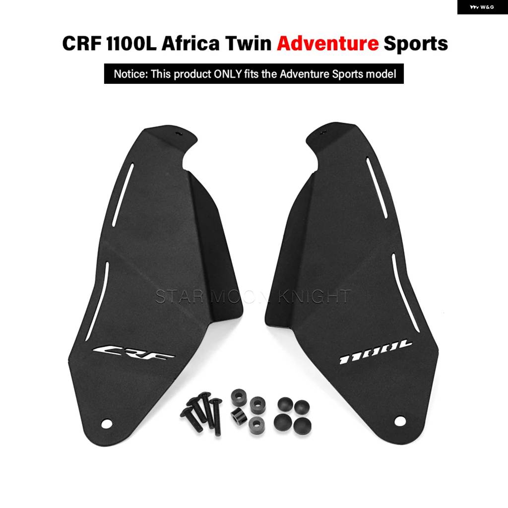 並行輸入品オートバイ ウィンド ディフレクター ホンダ CRF1100L アフリカツイン アドベンチャースポーツ 2020-2025 フロント フォークの画像