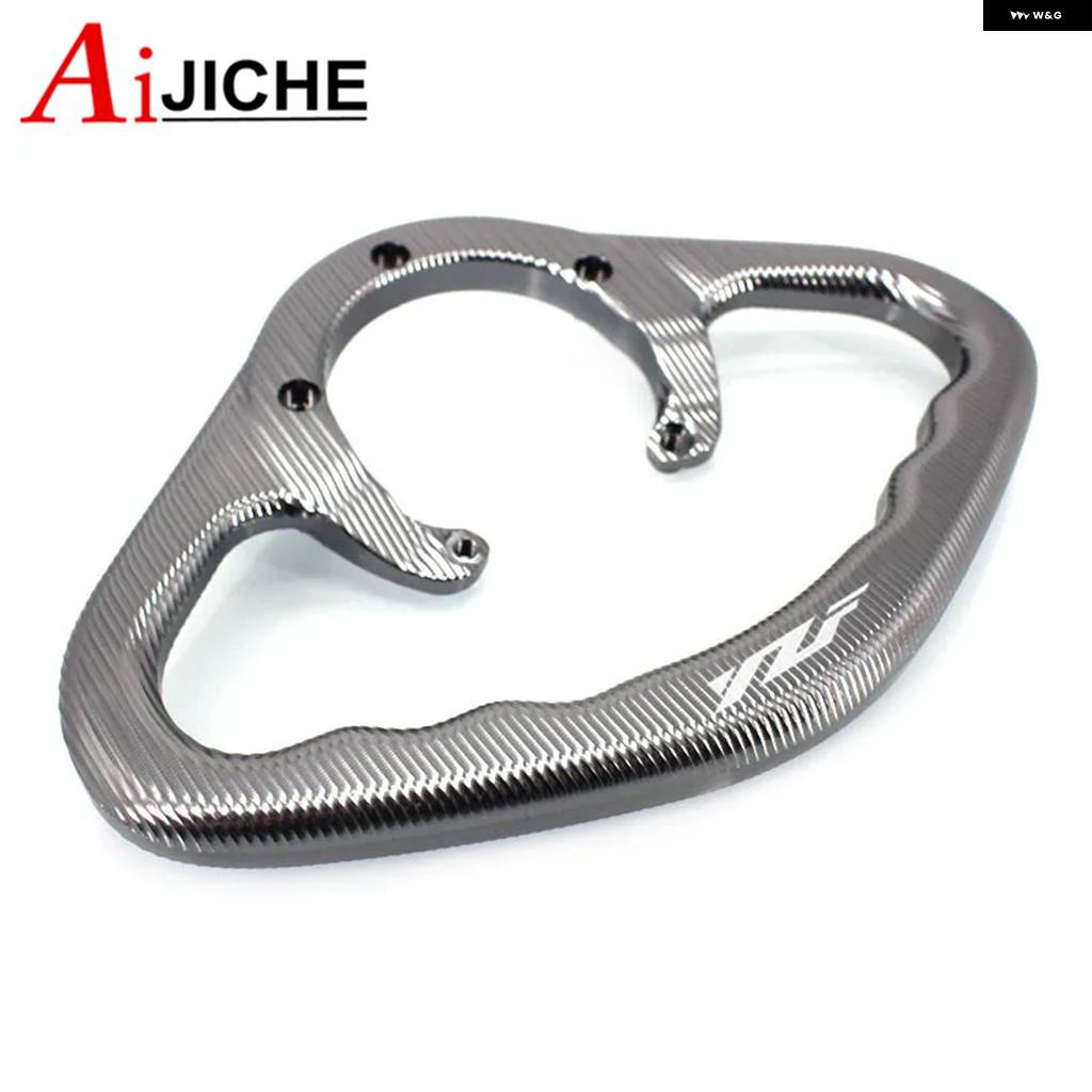 並行輸入品オートバイ CNC パッセンジャーハンド グリップ タンクグラブバー ハンドル アームレスト YZF-R1 YZF-R3 YZF-R6 YZF-R25 R3 R6 R25 YZFR1の画像