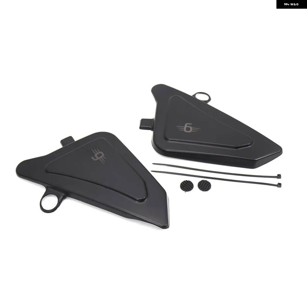 並行輸入品オートバイ ブラック フレーム フロント パネル フィラー パネル 改良型アクスルカバー BMW K 1600 BAGGER K 1600 GRAND AMERICA 2018に適合の画像