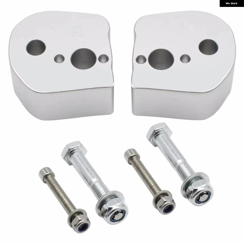 並行輸入品バイク ハンドルバー ライザーアクセサリー ヤマハ FJR1300 FJR 1300 2006-2010-19 シルバーの画像