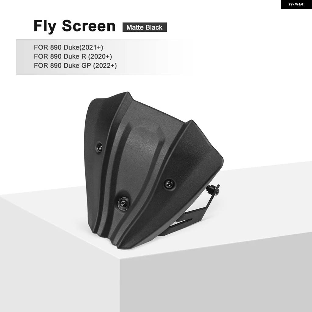 並行輸入品フライスクリーン バイク アクセサリー 890 DUKE 2020- R 2021- GP 2022- フロントミニ ウィンドシールド フェアリング ウィンドスクリーンの画像